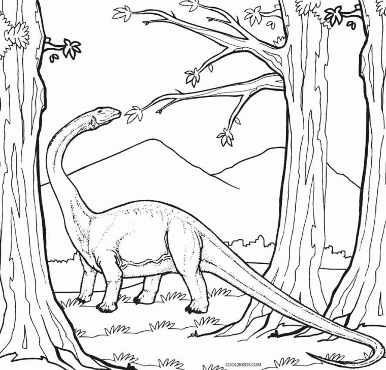 Coloriages – Dinosaure – Coloriages Gratuits À Imprimer intérieur Coloriage Animaux Ère Glaciaire