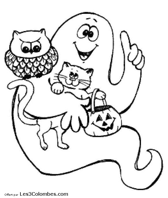 Coloriages Halloween 029 – Coloriage En Ligne Gratuit Pour Enfant intérieur Coloriage En Ligne Nourriture