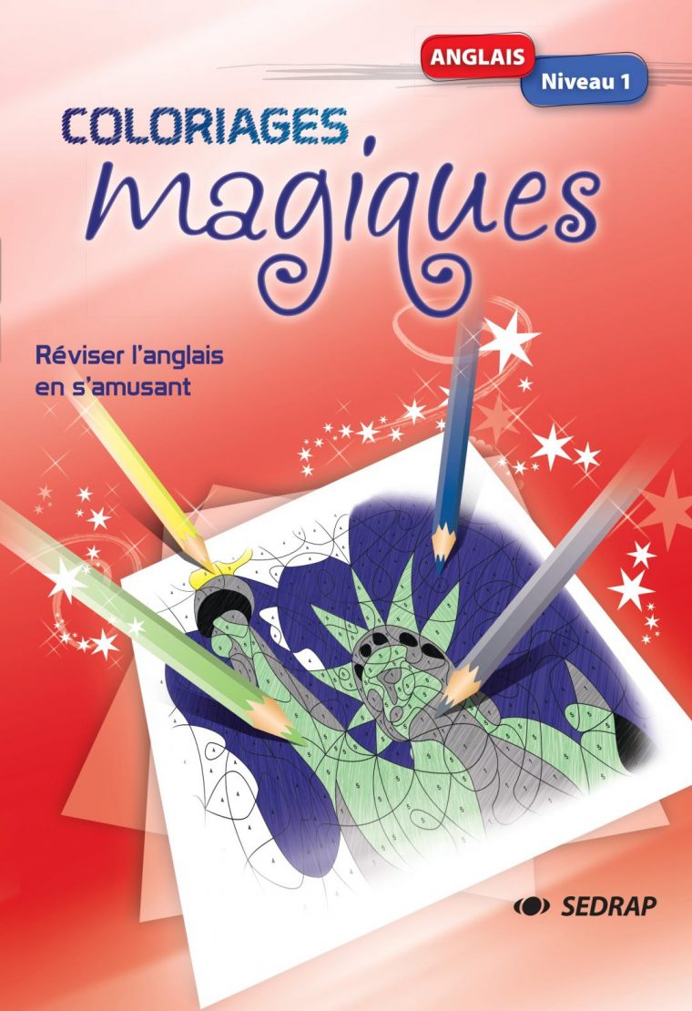 Coloriages Magiques Anglais Niveau 1 – Sedrap destiné Coloriage Magique Quantité
