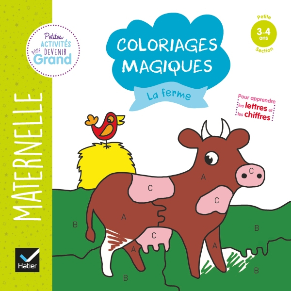 Coloriages Magiques - La Ferme Ps | Editions Hatier intérieur Coloriage Magique 5E