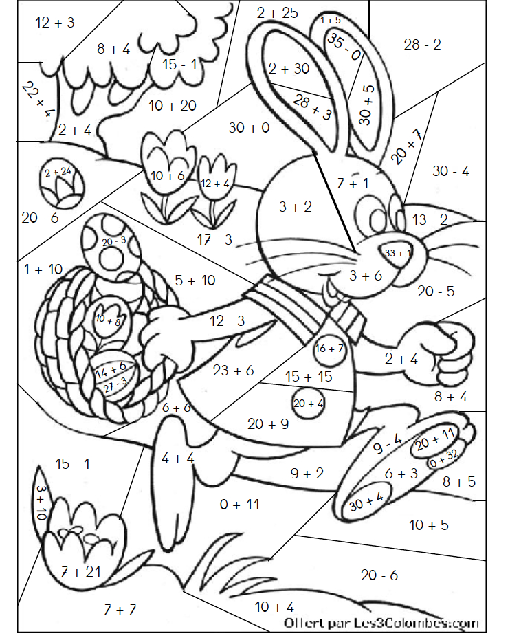 Coloriages Magiques | Mathématiques | Coloriage Magique, Coloriage serapportantà Ce1 Coloriage Magique Maths