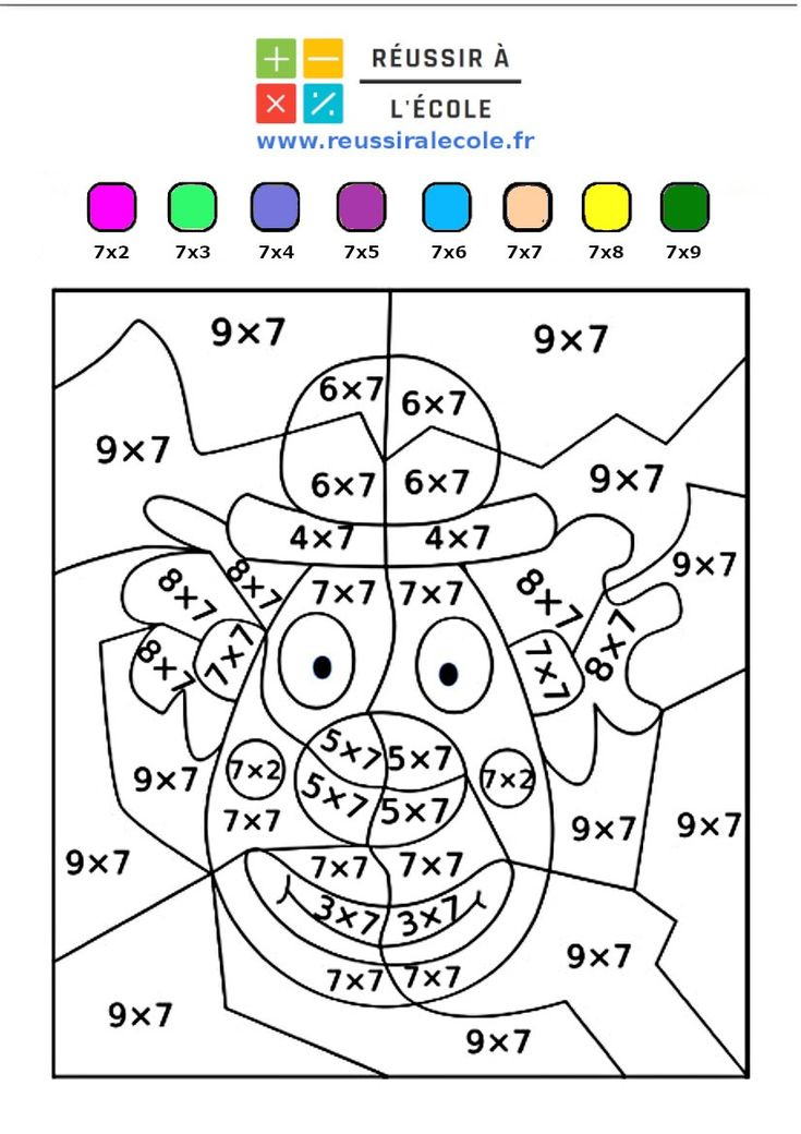 Coloriages Magiques Multiplication | Table De 7 , 8 , 9 | Coloriage intérieur Coloriage Magique Ce2 Multiplication Coloriages Magiques Multiplication | Table De 7 , 8 , 9 | Coloriage intérieur Coloriage Magique Ce2 Multiplication