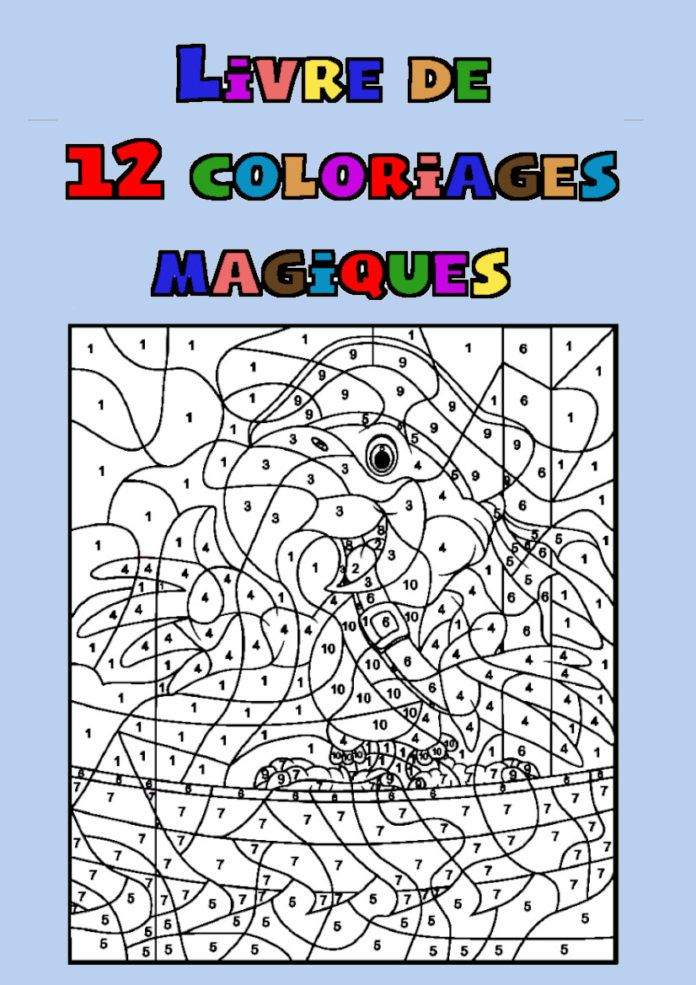 Coloriages Magiques Pdf En 2021 | Coloriage Magique, Coloriage Magique tout Coloriage Magique Tables De Multiplication 1 À 5