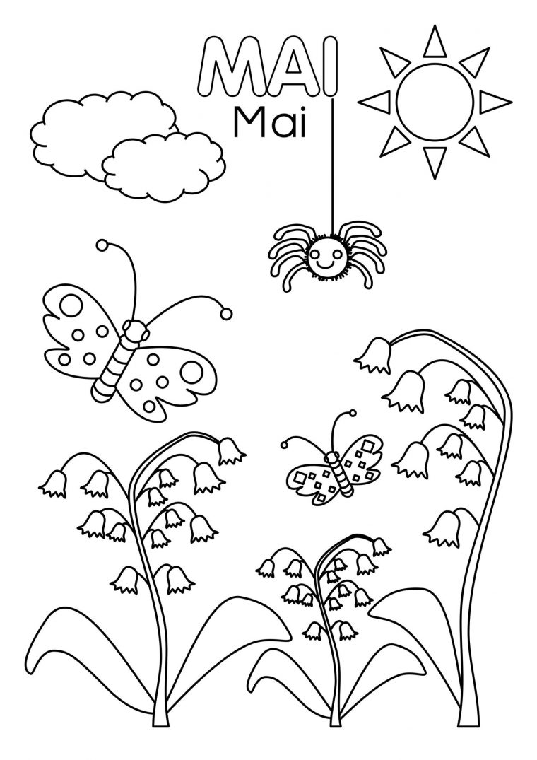 Coloriages Mai – Assistante Maternelle Argenteuil – Orgemont encequiconcerne Coloriage Maternelle Pdf 6 Ans