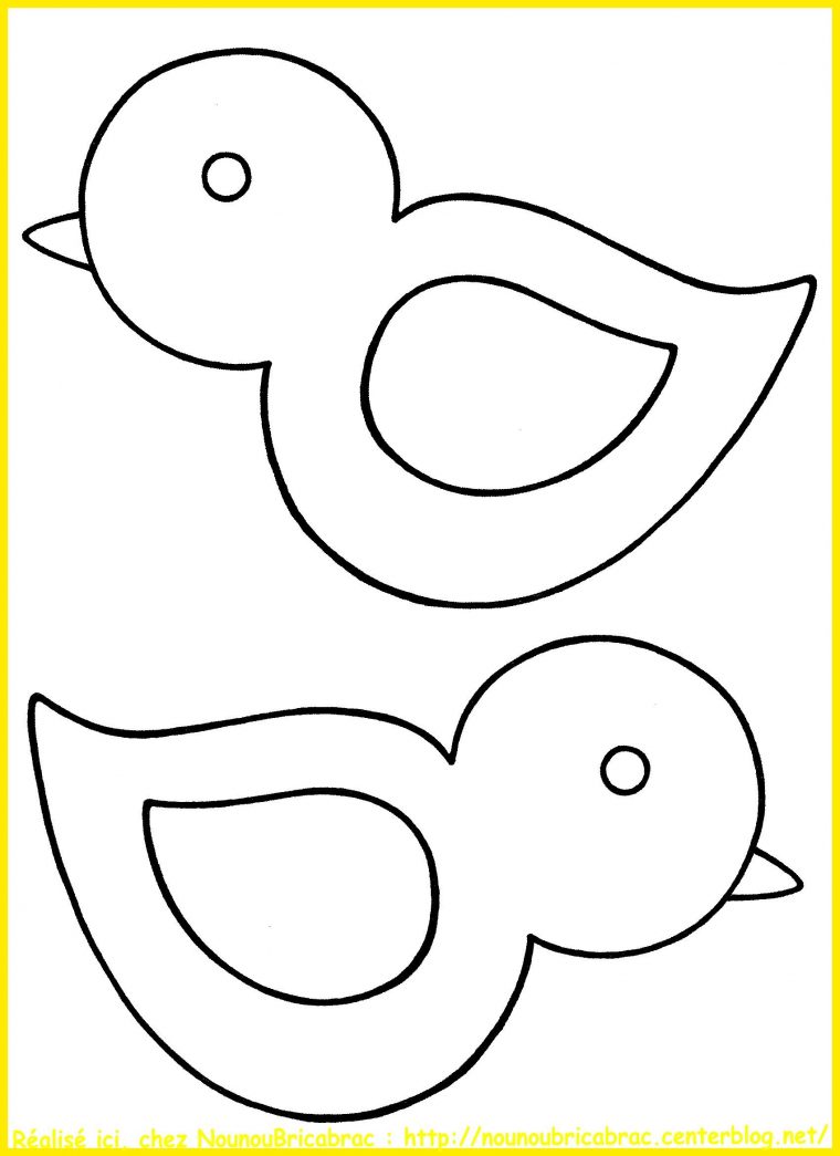 Coloriages Paques – Page 3 destiné Gommettes Poussins A Imprimer