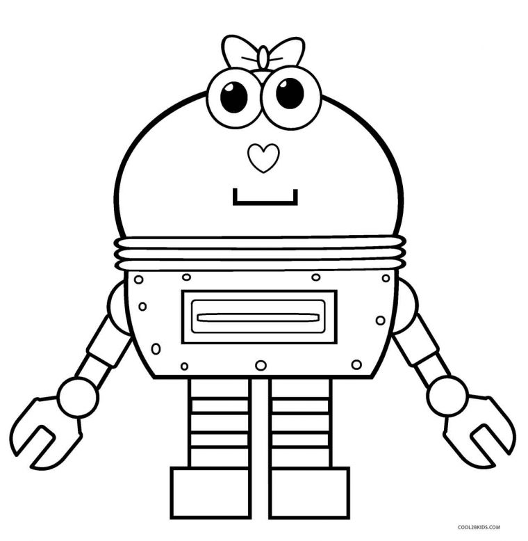 Coloriages – Robot – Coloriages Gratuits À Imprimer encequiconcerne Dessin De Robot A Colorier Et A Imprimer