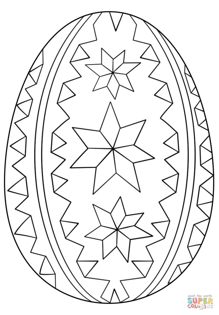 Coloring Ukrainian Easter Eggs Keyid ~ Free Printable Coloring Page For serapportantà Les Cloches De Paques Colouring