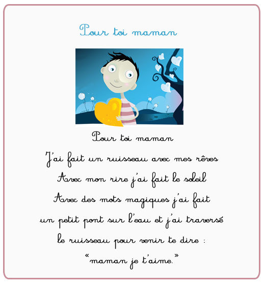 Comptines 'Bonne Fête Maman' - Timoléon serapportantà Chanson Pour Une Maman