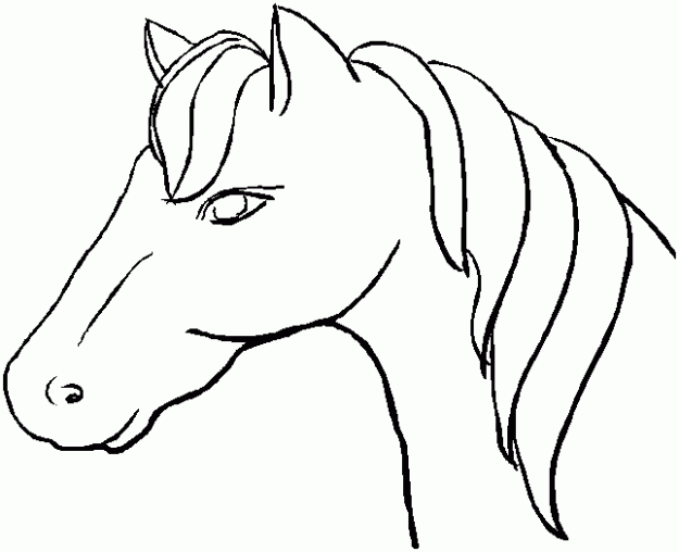 Cool 13 Dessin Tête De Cheval Facile En 2020 | Coloriage Cheval, Tete serapportantà Dessin A Colorier Facile Qui Court