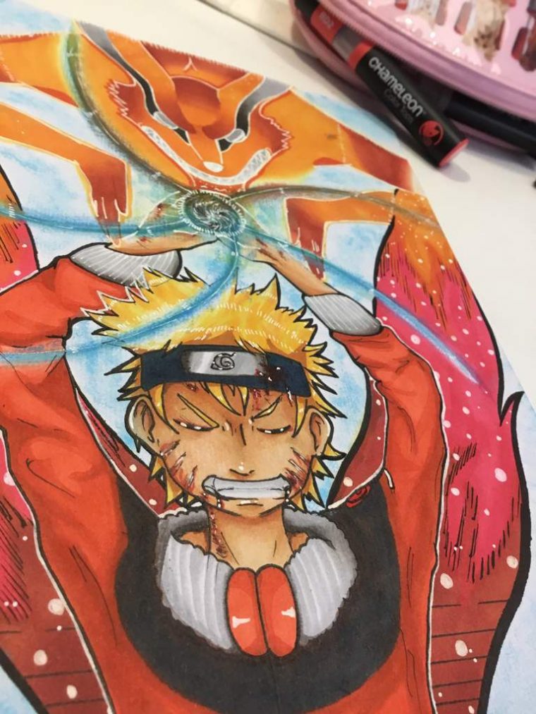 Dessin De Naruto Et Kyûbi (Kurama) | Naruto & Boruto Fr Amino avec Scan Naruto Couleur Dessin De Naruto Et Kyûbi (Kurama) | Naruto & Boruto Fr Amino avec Scan Naruto Couleur