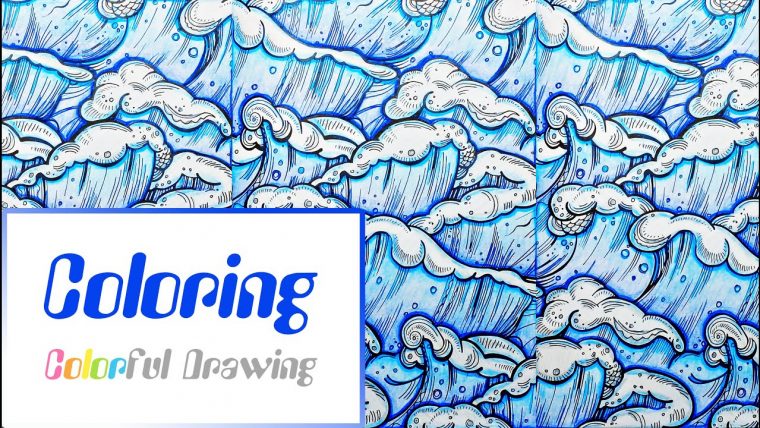 Dessin De Vague A Imprimer / Dessin De Dauphin Qui Saute Hors De L Eau tout Coloriage Imprimer Vague