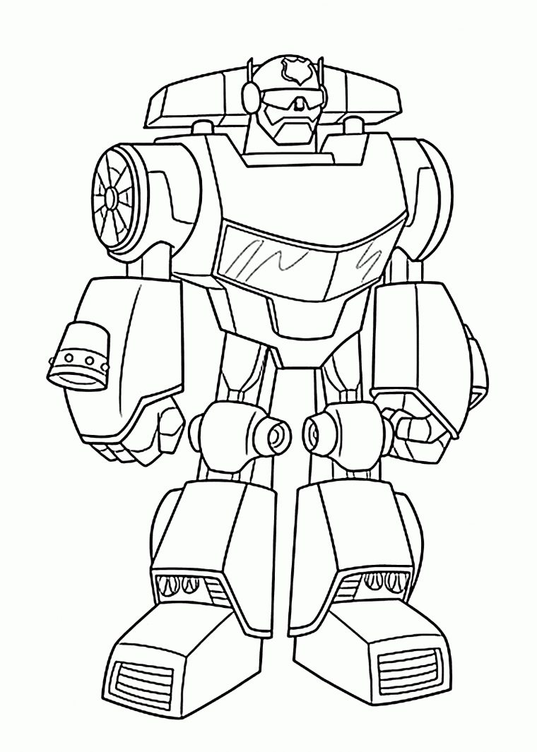 Dessin Transformer Rescue Bots destiné Dessin A Colorier A Imprimer Transformers