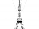 Dessins Et Coloriages: Page De Coloriage Grand Format À Imprimer : La pour Dessin A Colorier Facile Tour Eiffel
