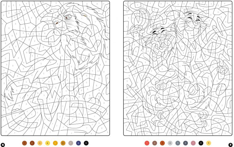 Disney Animaux – Coloriages Magiques – Mystères: Mystères – Animaux à Coloriage Animaux Gs