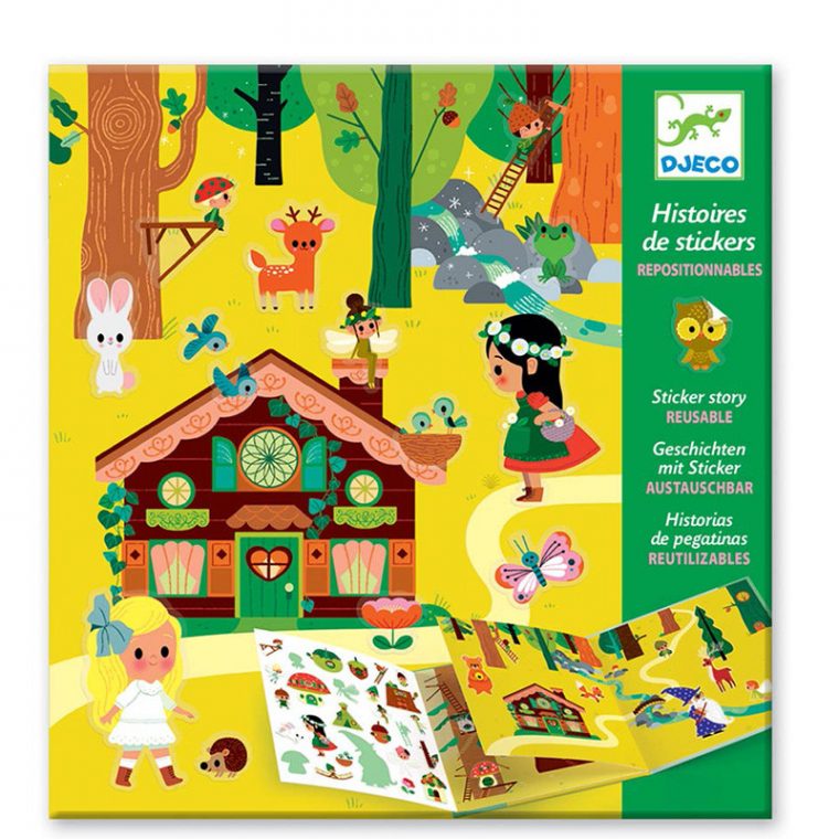 Djeco – Histoire De Stickers La Foret Magique – Littlecasba concernant Djeco Coloriage Magique Djeco – Histoire De Stickers La Foret Magique – Littlecasba concernant Djeco Coloriage Magique