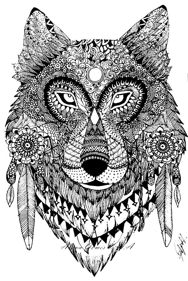 Épinglé Par Michele Quirant Sur Animaux | Dessin Crayon De Couleur dedans Coloriage Mandala Loup Épinglé Par Michele Quirant Sur Animaux | Dessin Crayon De Couleur dedans Coloriage Mandala Loup