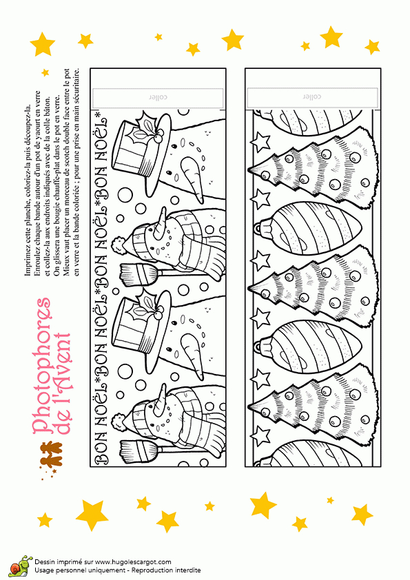 Épinglé Sur Coloriages De Noël intérieur Calendrier Hugo L'Escargot