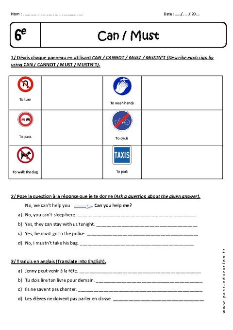 Exercice Anglais 6E A Imprimer – Ti Bank intérieur Coloriage Maternelle Pdf 6E