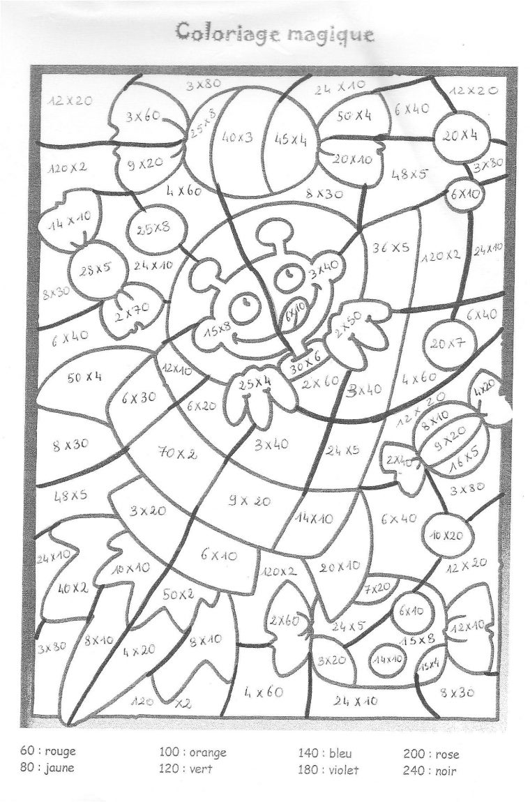 Exercice Table De Multiplication 2 3 4 5 6 Coloriage | Coloriage dedans Coloriage Magique 5-6 Ans Exercice Table De Multiplication 2 3 4 5 6 Coloriage | Coloriage dedans Coloriage Magique 5-6 Ans