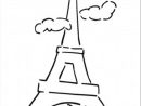 Famous Eiffel Tower Coloring Page For Kids - Free France Printable encequiconcerne Dessin A Colorier Facile Tour Eiffel