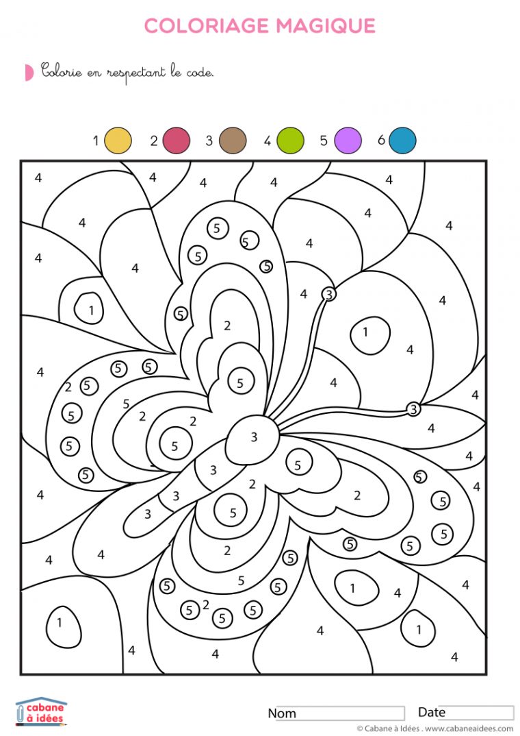 Fiches Et Pdf À Télécharger serapportantà Coloriage Magique Quadrillage