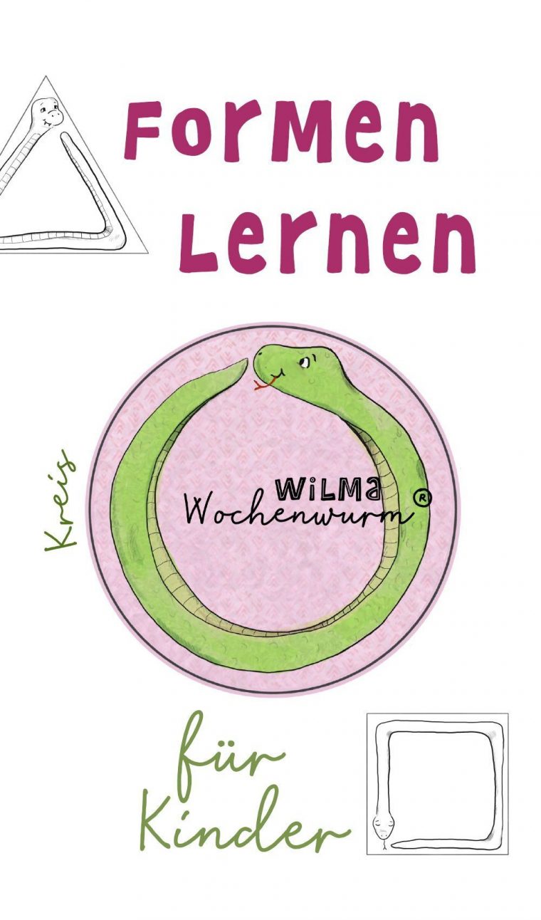 Formen Lernen Mit Schlange Schorsch (Lerngeschichte & Printable avec Lerngeschichte Vorlage Zum Ausdrucken
