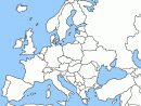 Free Printable Blank Map Of Europe | European Map, Europe Map Printable intérieur Europe Maps Vierge