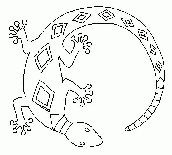 Geckos Aborigènes Gs | Coloriage Animaux, Art Aborigène, Modele Peinture tout Coloriage Animaux Gs