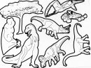 Gommettes Autocollantes Dinosaures À Colorier - Mille Et Une Feuilles concernant Dessin A Colorier Facile T Rex