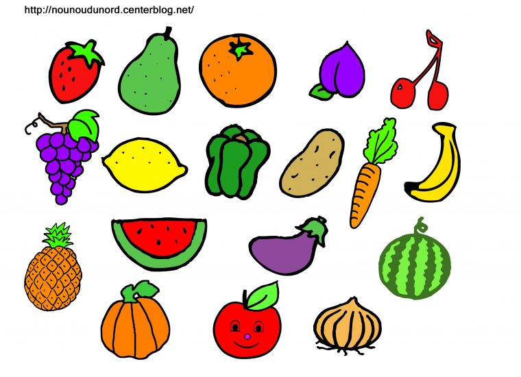 Gommettes Fruits Et Legumes dedans Comptine Pour Enfant Enfant Fruit Et Legume