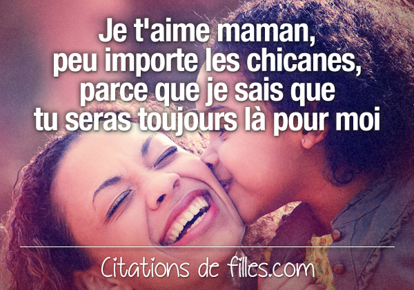 Je T'Aime Maman Citation 116175-Citations Je T'Aime Maman pour Oh Maman Maman Chacrie Je T Aime Tand