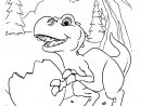 L'Era Glaciale - Il Piccolo Di T-Rex Appena Uscito Dall'Uovo destiné Dessin A Colorier Facile T Rex