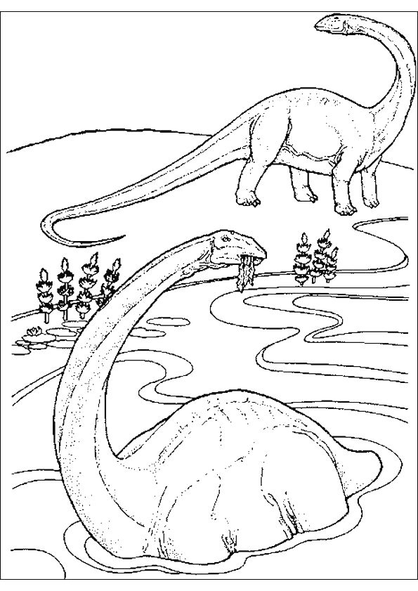 Les 63 Meilleures Images Du Tableau Coloriages De Dinosaures Sur dedans Coloriage Animaux Ère Glaciaire