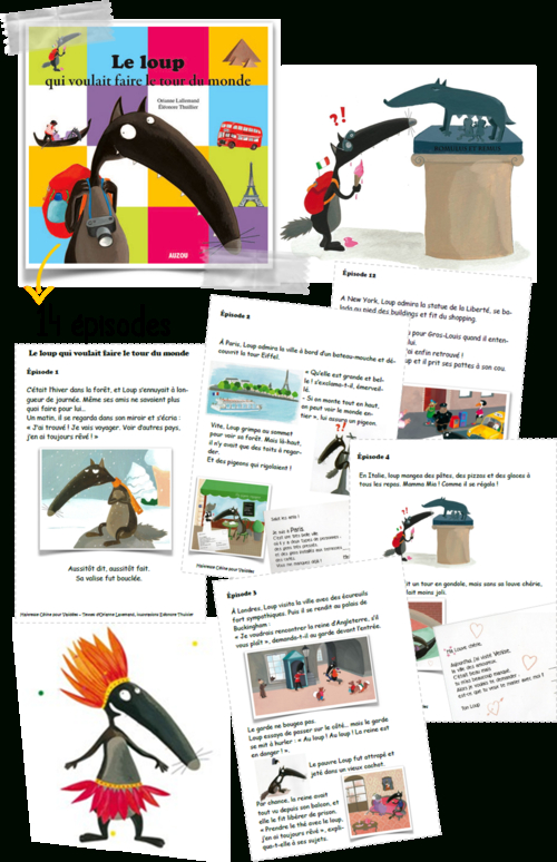 Les Lectures Suivies Du Loup | Loup, Lecture, Livre Le Loup concernant Tapuscrit Le Loup Qui Voyageait Dans Le Temps