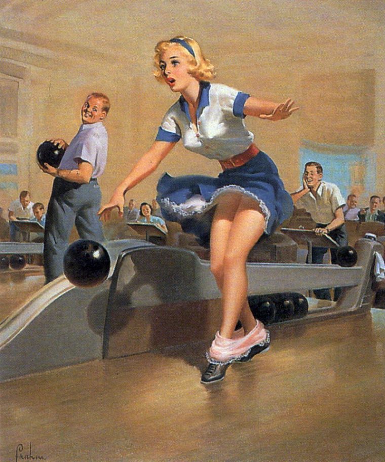 Lileks (James) :: The Institute :: The Art Of Art Frahm concernant Undies Alley