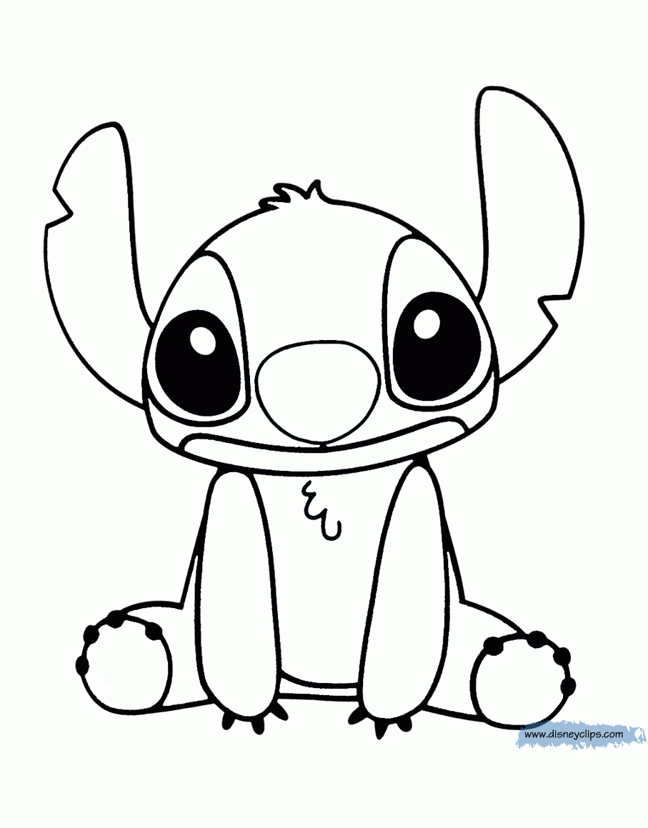 Lilo And Stitch Coloring Pages (2) | Disneyclips intérieur Disneycom Lilo And Stitch Coloring Pages