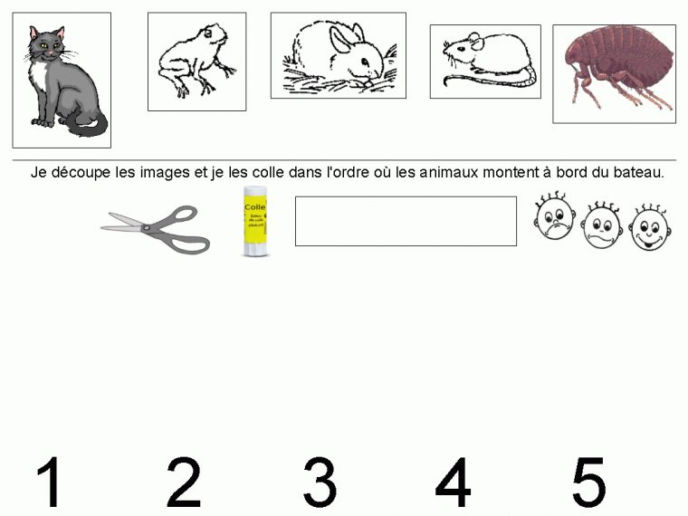 Maternelle: Le Bateau De Monsieur Zouglouglou, Chronologie tout A Trois On A Moins Froid Exploitation Ms