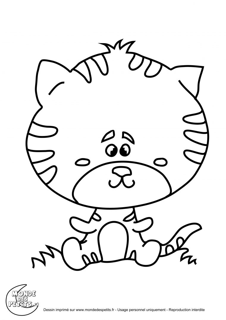 Monde Des Petits – Coloriages À Imprimer dedans Grand Coloriage Animaux