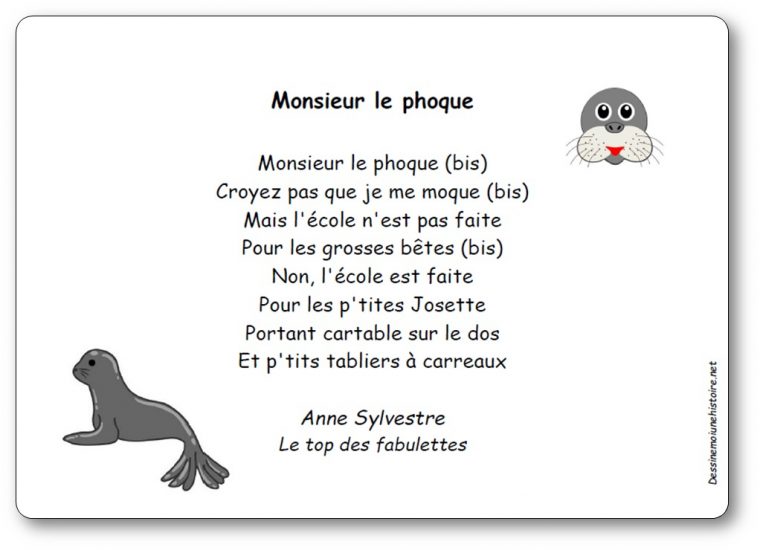 Monsieur Le Phoque D'Anne Sylvestre – Paroles Illustrées De La Comptine à Fleenso /Chansons Sur L'Hiver Monsieur Le Phoque D'Anne Sylvestre – Paroles Illustrées De La Comptine à Fleenso /Chansons Sur L'Hiver