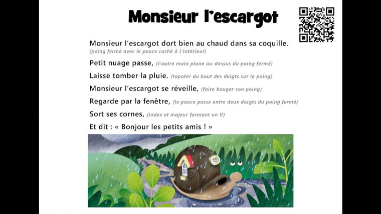 Monsieur L'Escargot – destiné Hugo L'Escargot Chanson