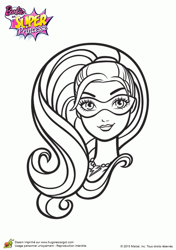 , Page 5 Sur 18 Sur Hugolescargot | Superhero Coloring Pages à Hugo L&#039;Escargot Barbie