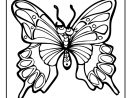 Papillon 4 - Coloriages Insectes concernant Coloriage Mandala Libellule