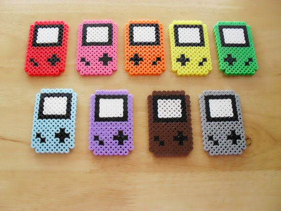 Perle A Repasser Game Boy pour Mondial Pixel Art Facile Jeux Console