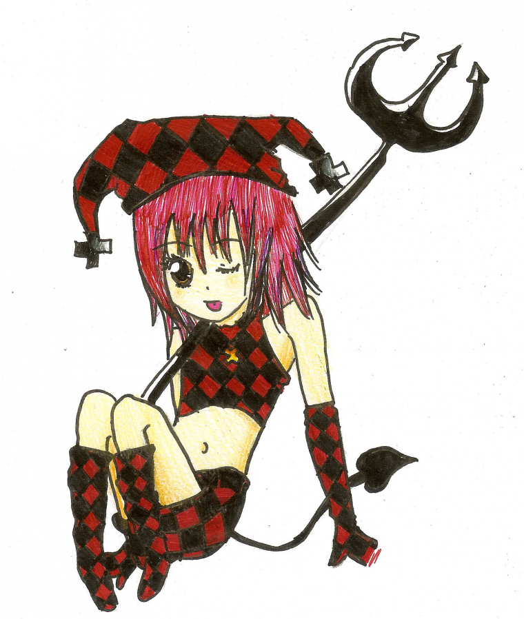 Petite Diablesse Colorée ! – Dessins avec Diable Dessin Facile Petite Diablesse Colorée ! – Dessins avec Diable Dessin Facile