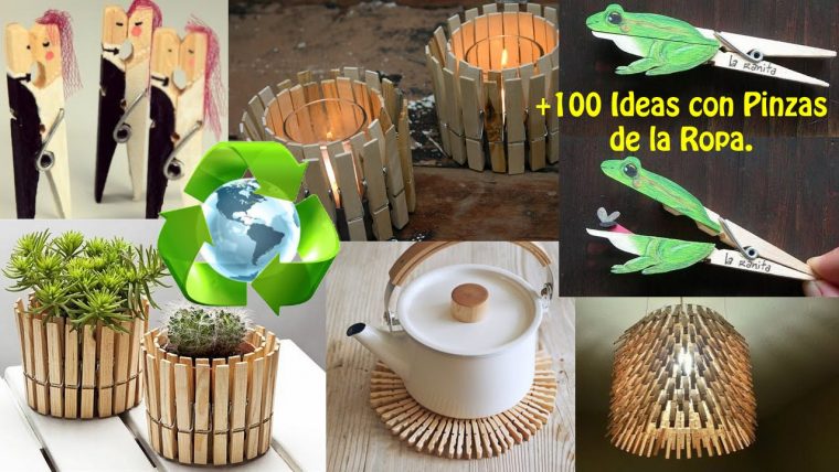 Plus De 100 Idées Brico-Déco À Faire Avec Des Pinces À Linge En Bois concernant Tuto Cadre Photo Avec Des Ba¢Tonnets En Bois