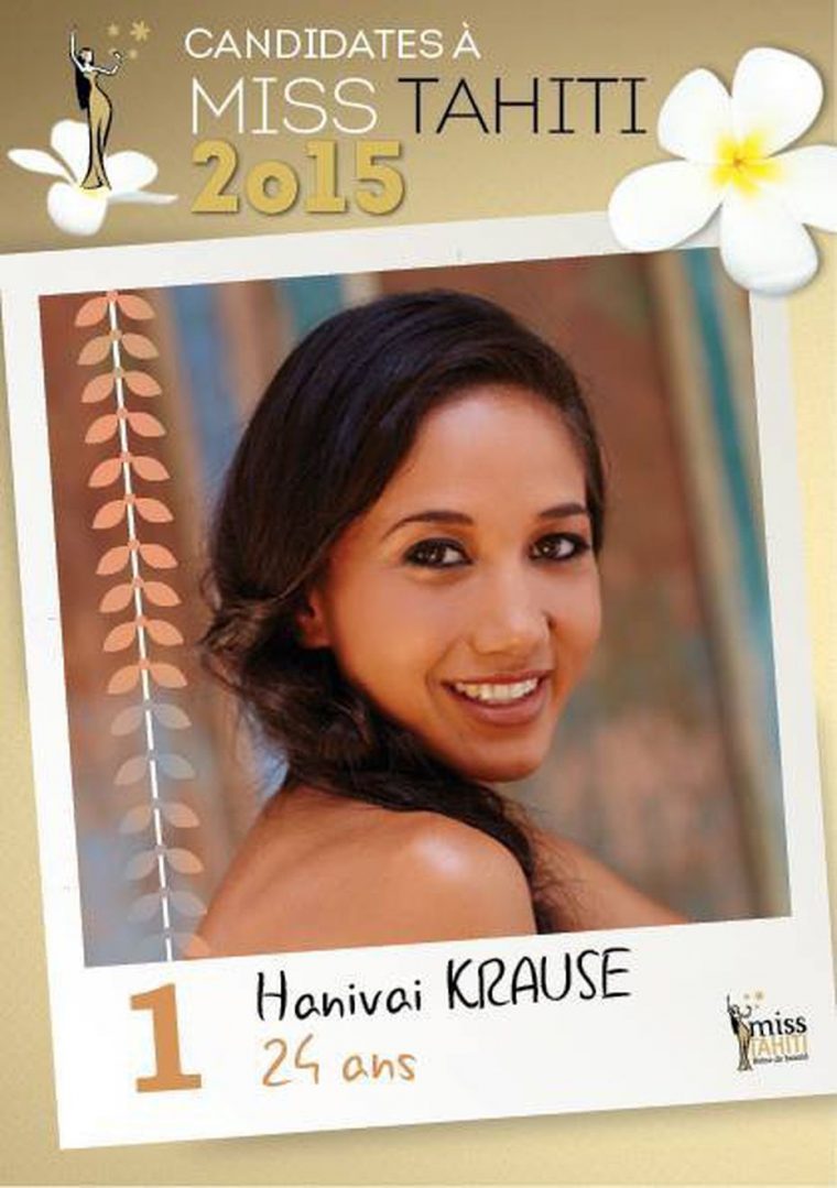Portrait Et Confidences : Hanivai Krause, Candidate N°1 À Miss Tahiti 2015 concernant Tahiti Today Confidence