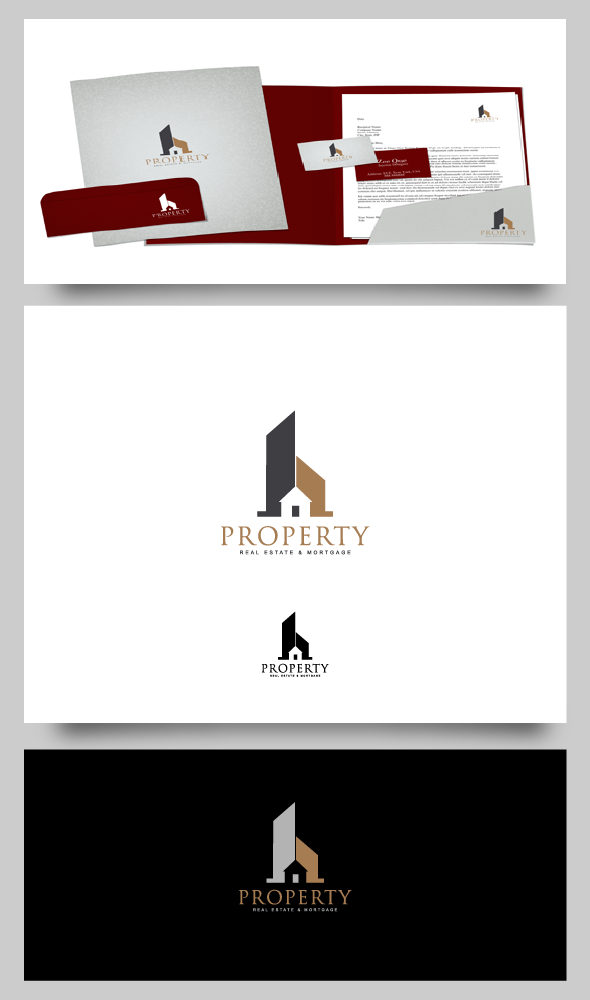 Property Real Estate &amp; Mortgage Logo By Ahmad Dani Zaelani, Via Behance encequiconcerne Pixel Among Us Mort