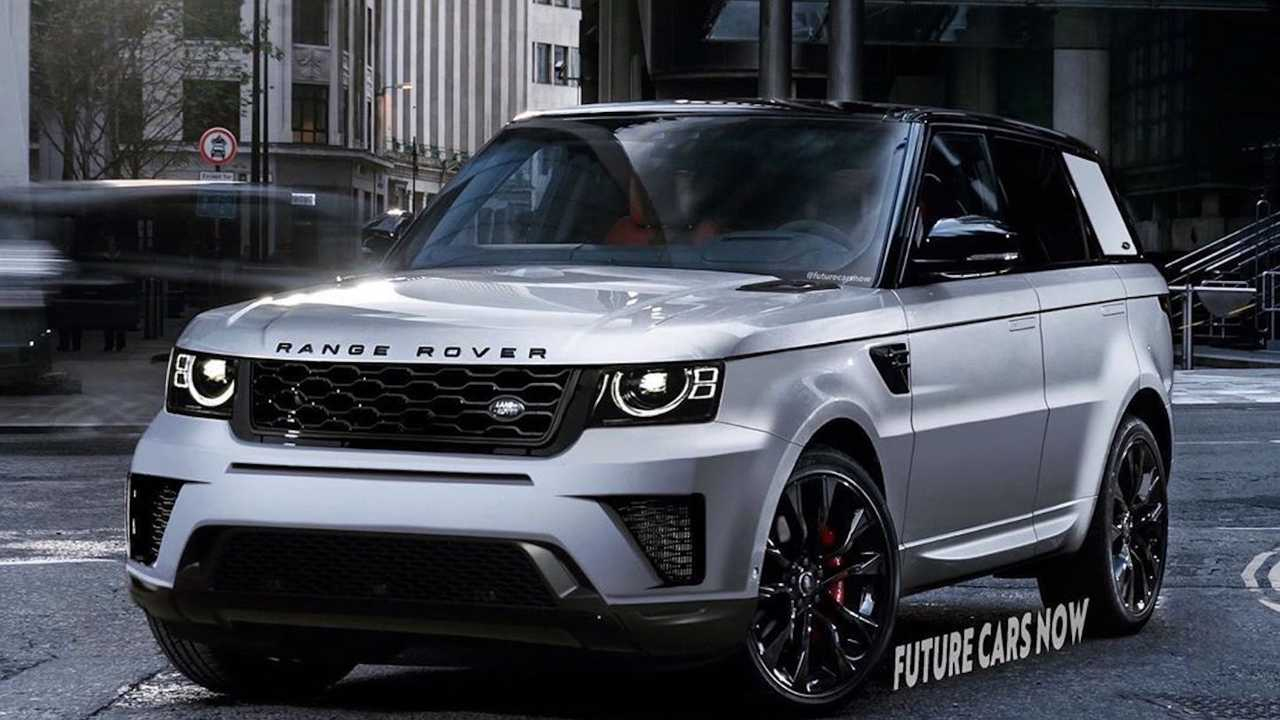 Range Rover: 2022 Range Rover Sport Rendering Adopts Defender'S Design intérieur Dacssin Interieur Rang Rover