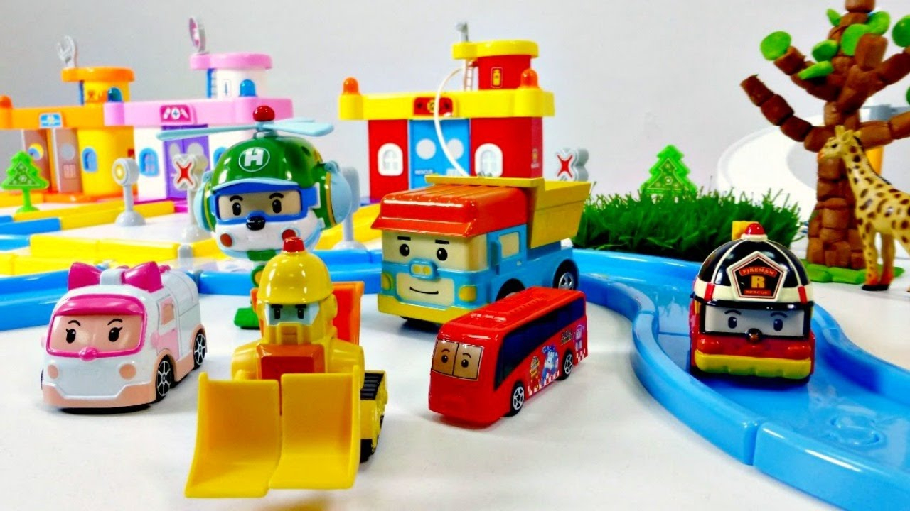 Robocar Poli - Une Journée Dans La Vie De Vroom Ville - concernant Robocar Poli  Une Journace Dans La Vie Vroom Ville