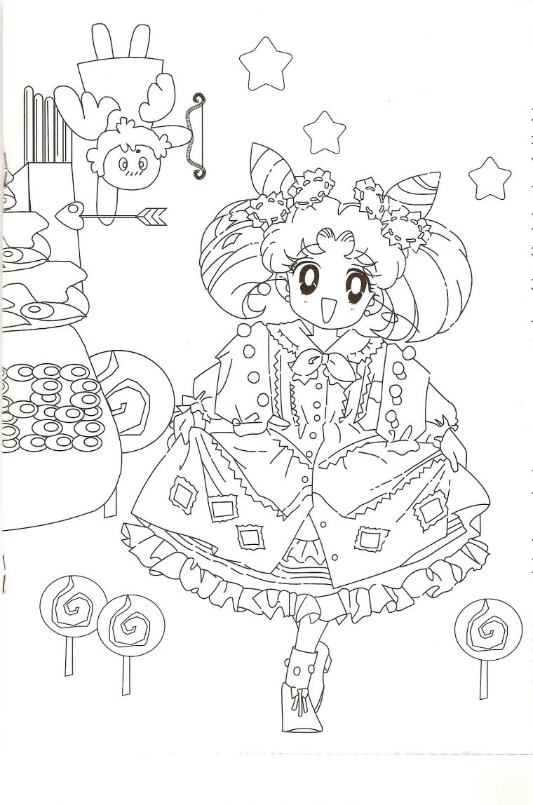 – Sailor_Moon_Coloring_Book7_011 | Sailor Moon Coloring Pages destiné Mini Manga A Imprimer